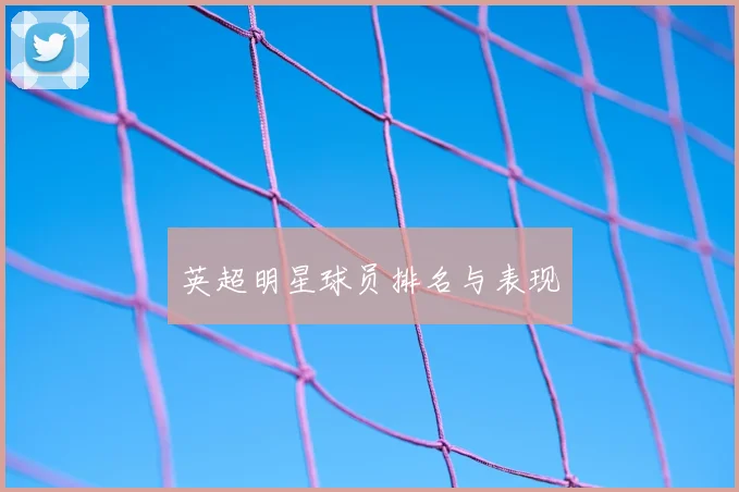 英超明星球员排名与表现